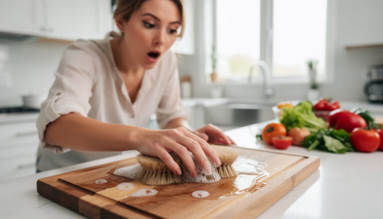 Are you cleaning your chopping board wrong? The safer method no one told you about