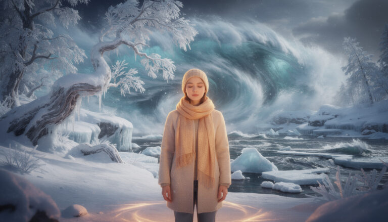 The secret to feeling calm and balanced, even in a chaotic winter world