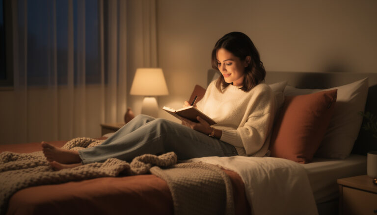 The unexpected benefit of journaling every night before bed